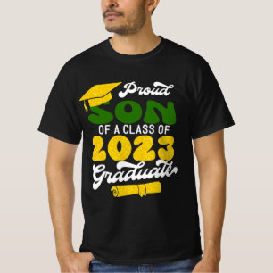 Proud SON of a Class of 2023 Graduate Retro Gold  T-Shirt