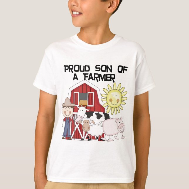 Proud Son of a Farmer Tshirts and Gifts (Front)
