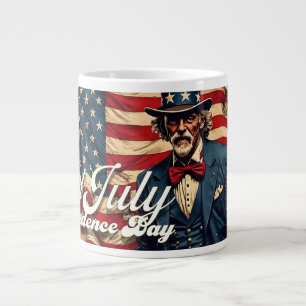 Proud Soul of the 4th of July Large Coffee Mug
