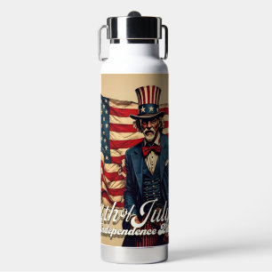Proud Soul of the 4th of July Water Bottle