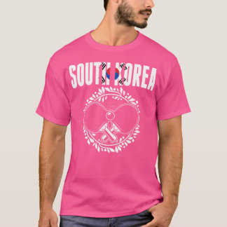 Proud South Korea Table Tennis Lover Jersey Korean T-Shirt