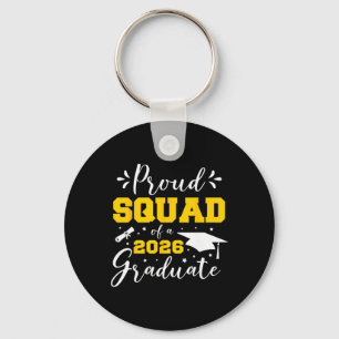 Proud Squad Of A 2026 Graduate Matching Senior Gra Key Ring