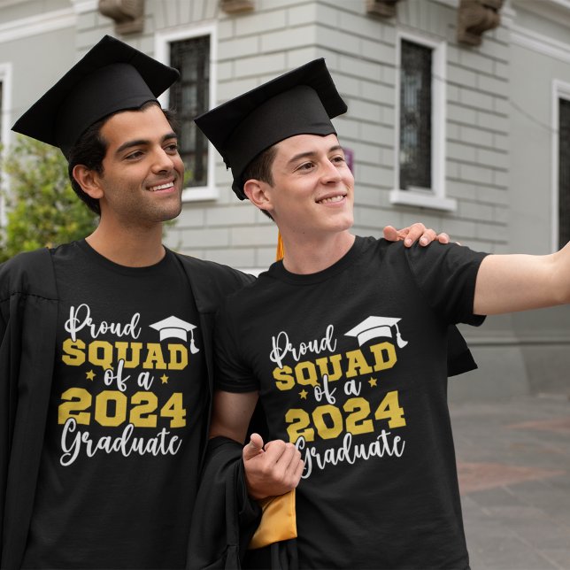 Proud Squad of the Graduate 2024 T-Shirt (Creator Uploaded)
