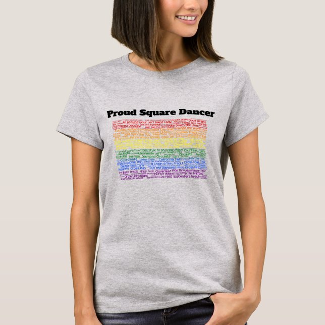 Proud Square Dancer T-Shirt (Front)