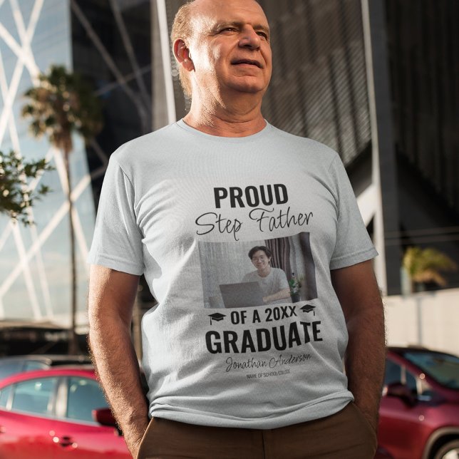 Proud Step Father Of A 2023 University Graduation T-Shirt (Creator Uploaded)