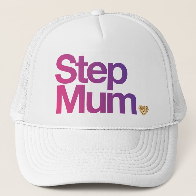 Proud Step Mom cap (Front)