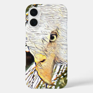 Proud, Strong, American Bald Eagle M15 iPhone 16 Case