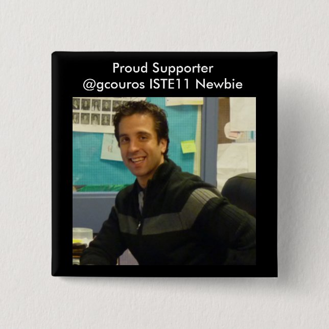 Proud Supporter ISTE11 Button (Front)