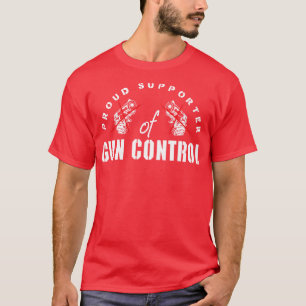Proud supporter of control white T-Shirt