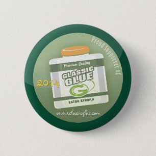 "Proud Supporter" Standard, 2¼ Inch Round Button