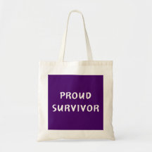 Proud Survivor - tote bag
