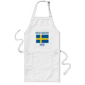 Proud Swedish Mum Long Apron