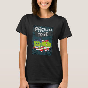 Proud Technician Citizen Profession Career Worker  T-Shirt