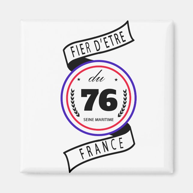 Proud to be 76 magnet (Front)