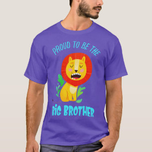 Proud To Be A Big Brother Sibling T-Shirt