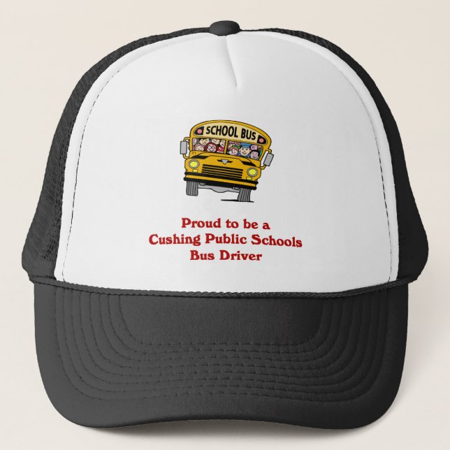 Proud to be a Bus Driver hat (Front)
