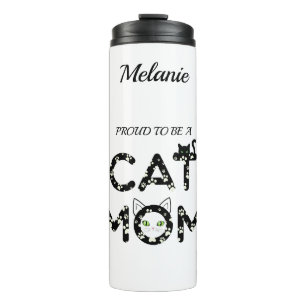Proud to be a Cat Mum Thermal Tumbler