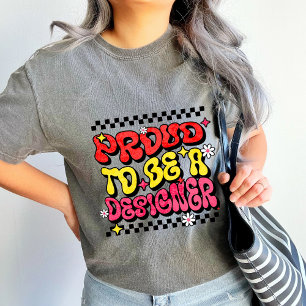 Proud to Be a Designer appreciation gift Tri-Blend Shirt