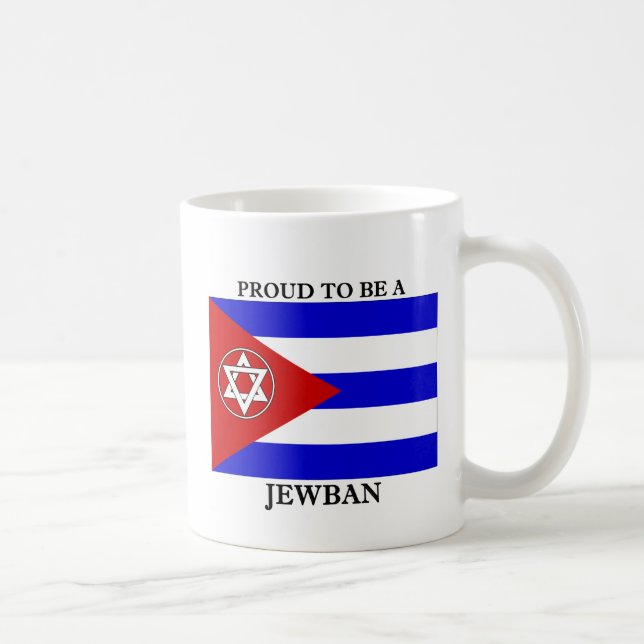 Proud to be a Jewban! Coffee Mug (Right)
