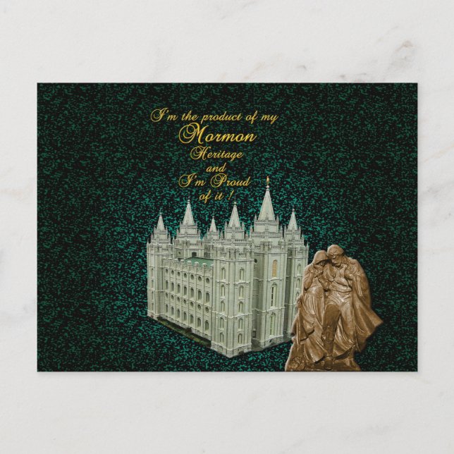Proud to be a Mormon - Postcard (Front)