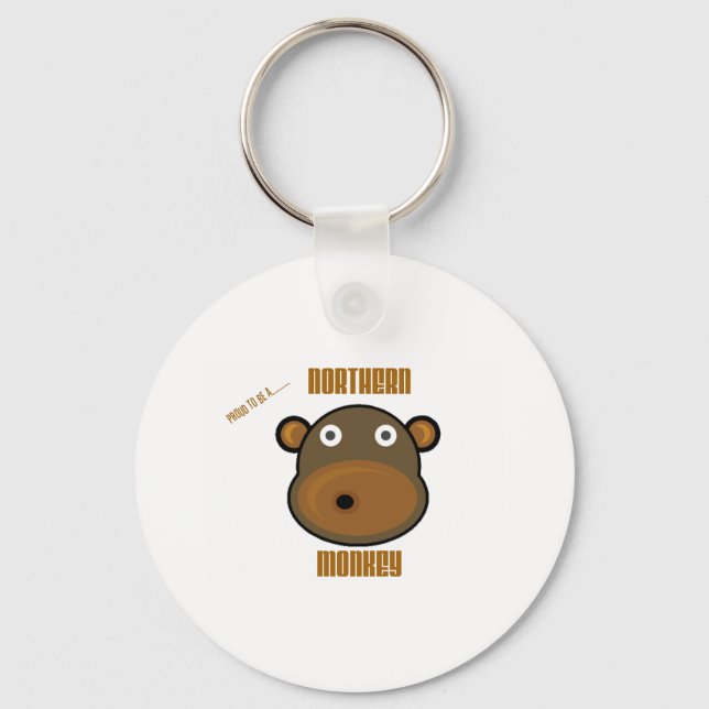 Proud To Be a Northern Monkey Key Ring (Front)