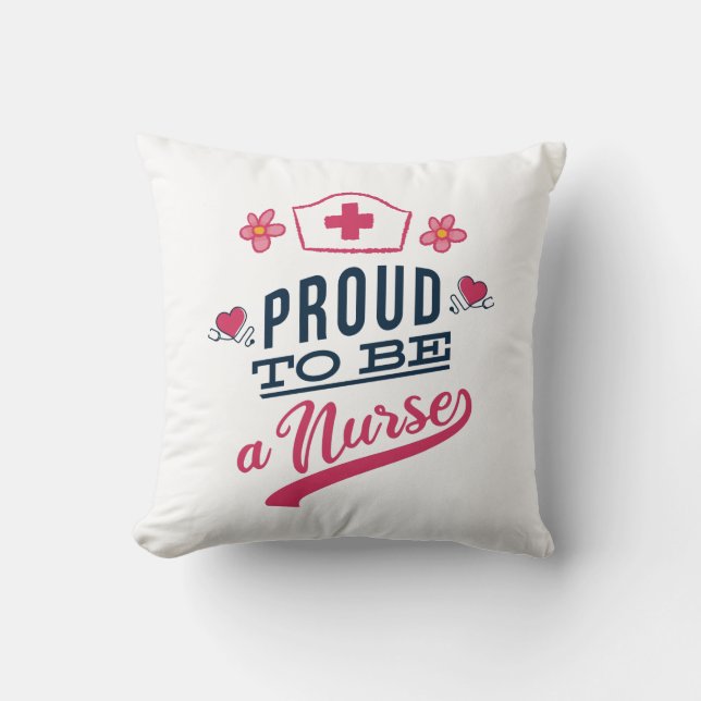 Proud to be a Nurse Cushion (Front)