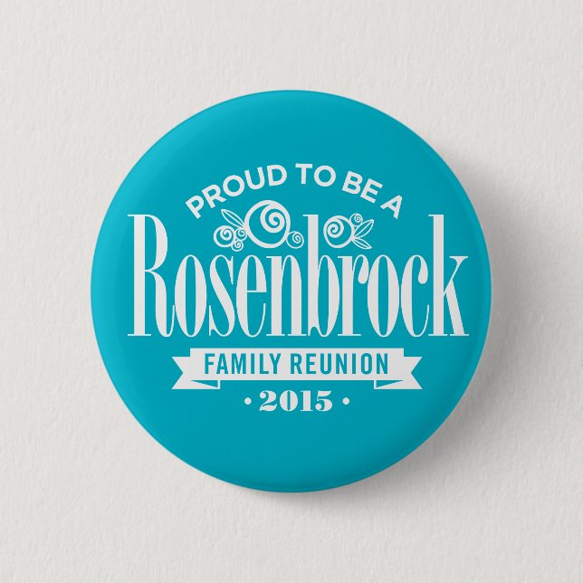 Proud to be a Rosenbrock Button (Front)