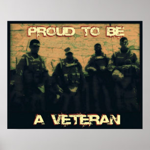 Proud to be a Veteran Poster