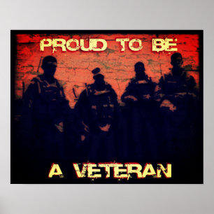 Proud to be a Veteran Poster