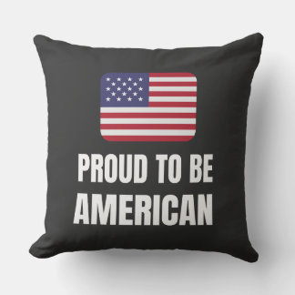 Proud to be American Cushion