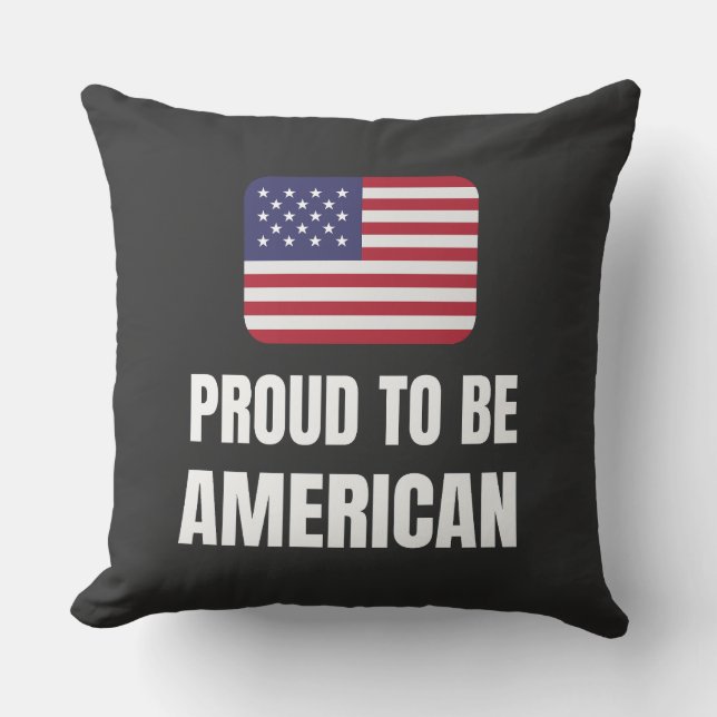 Proud to be American Cushion (Front)