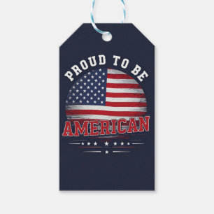 Proud to be American Gift Tags