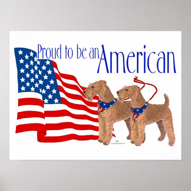 Proud to be American Poster (Front)