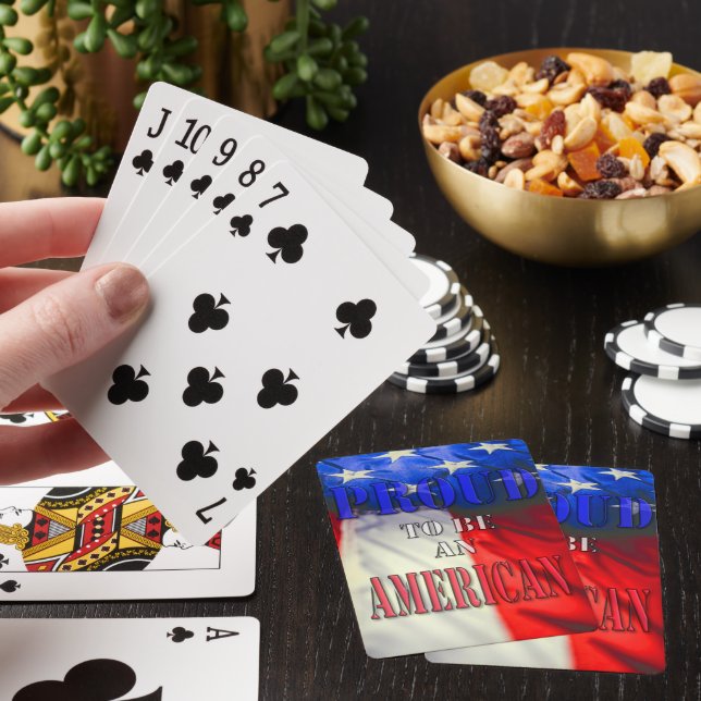 Proud to be an American Playing Cards (In Situ)