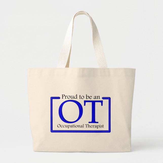 Proud to be an OT Large Tote Bag (Front)