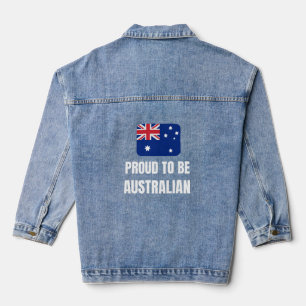 Proud to be Australian Denim Jacket