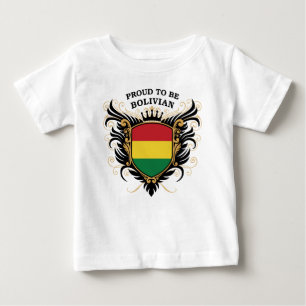 Proud to be Bolivian Baby T-Shirt