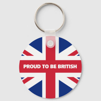 Proud to be British Key Ring