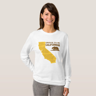 Proud to be Californian LongSleeve LT T-Shirt