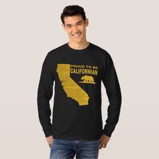 Proud to be Californian Men's Long-Sleeve Tee DK