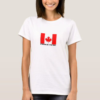Proud to be Canadian T-Shirt