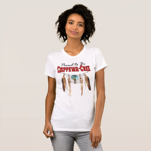 Proud to be Chippewa-Cree Bella Canvas T-Shirt