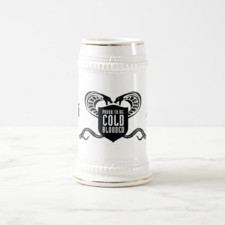 Proud To Be Cold Blooded Stein/ Mug