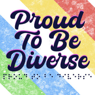 Proud To Be Diverse - Disability Pride T-Shirt