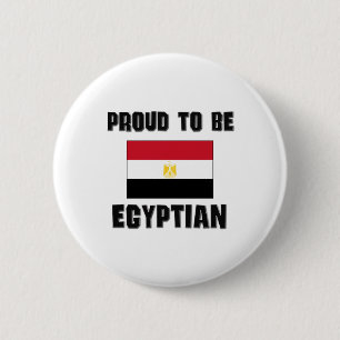 Proud To Be EGYPTIAN 6 Cm Round Badge