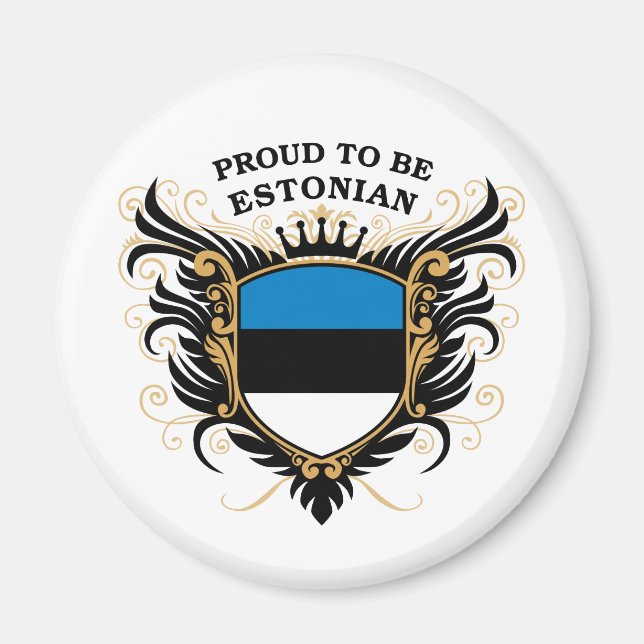 Proud to be Estonian Magnet (Front)