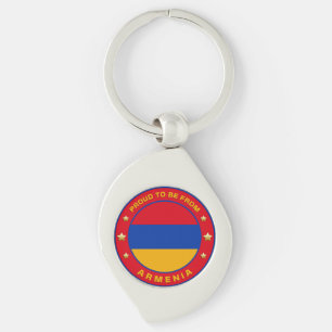Proud To Be From Armenia Key Ring