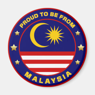 Proud To Be From Malaysia Magnet