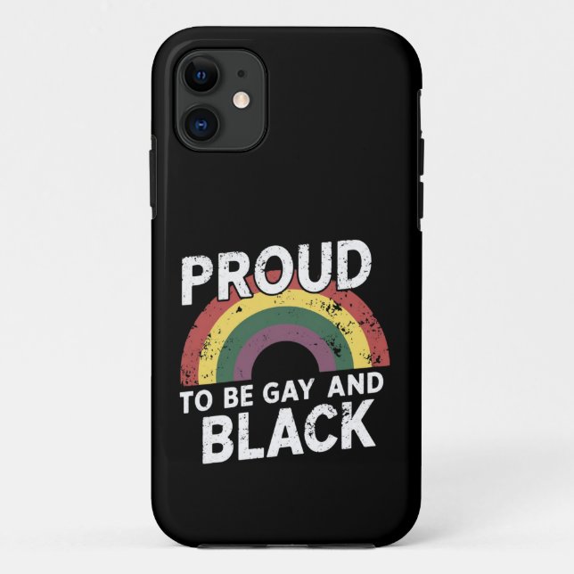 Proud To Be Gay And Black Pride Month 2025 Case-Mate iPhone Case (Back)
