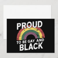 Proud To Be Gay And Black Pride Month 2025